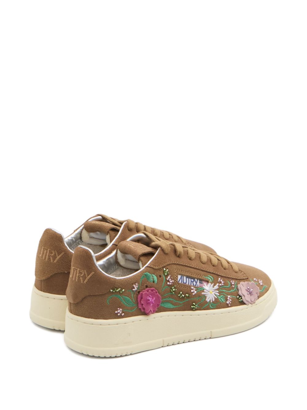 Brown Suede Dallas Low Sneakers