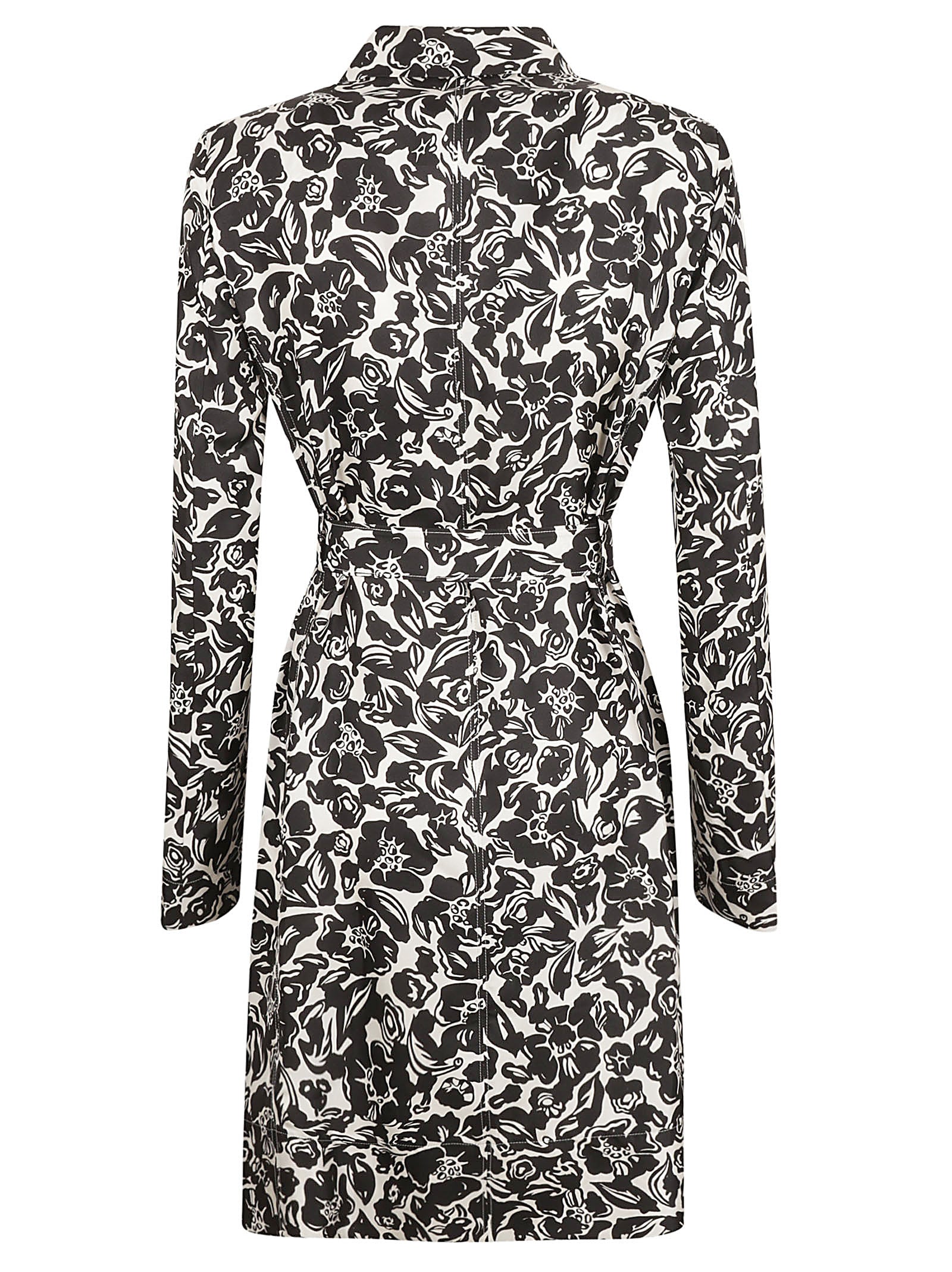 Silk-Blend Black Dress with Flowing Silhouette
