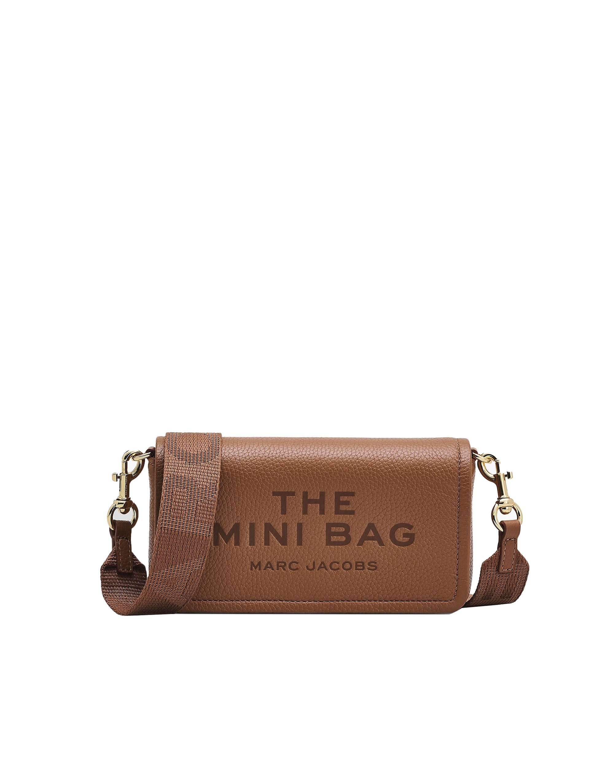 Textured Full-Grain Leather Mini Shoulder Bag