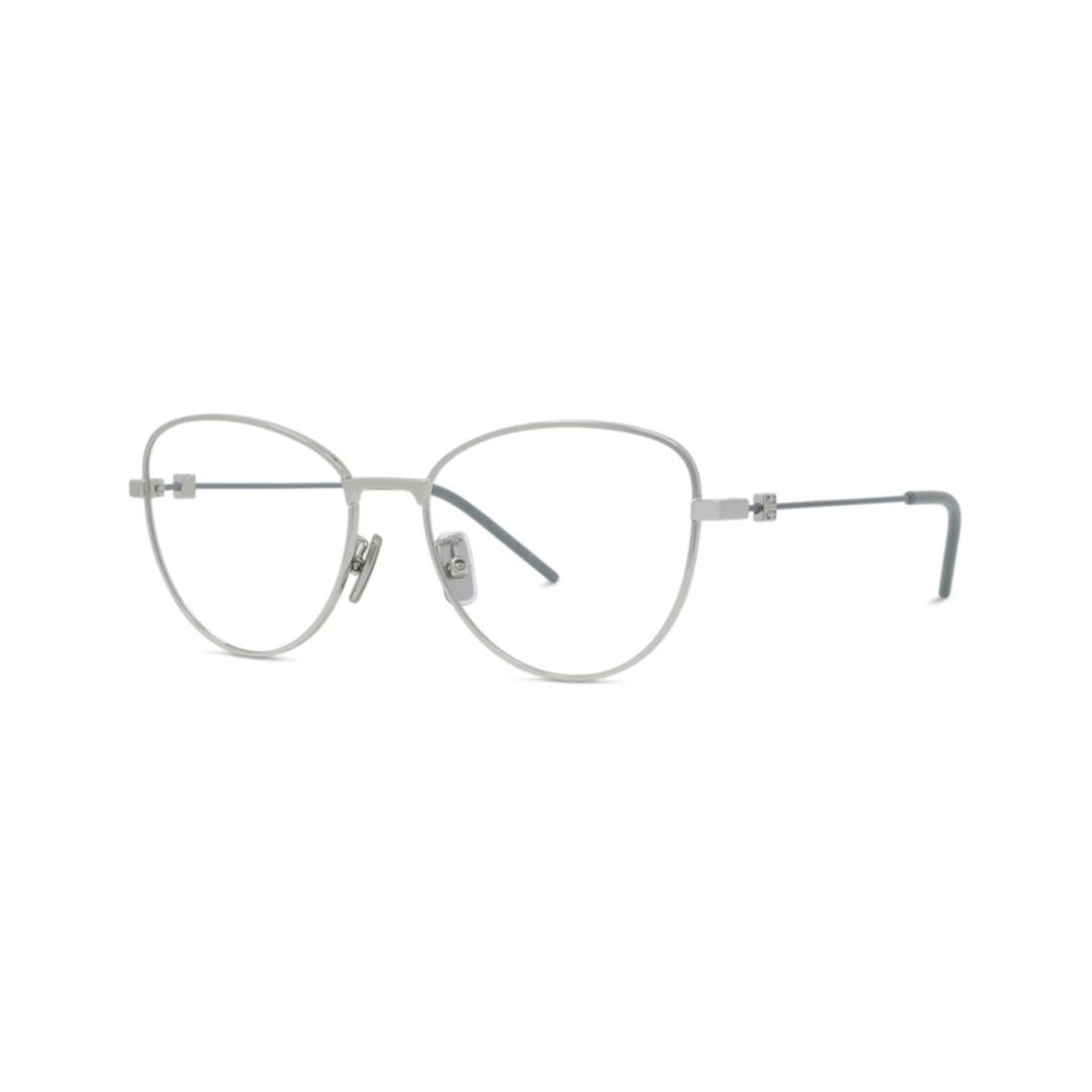 Gv50084u Sleek Cat-Eye Sunglasses with Thin Metal Frame