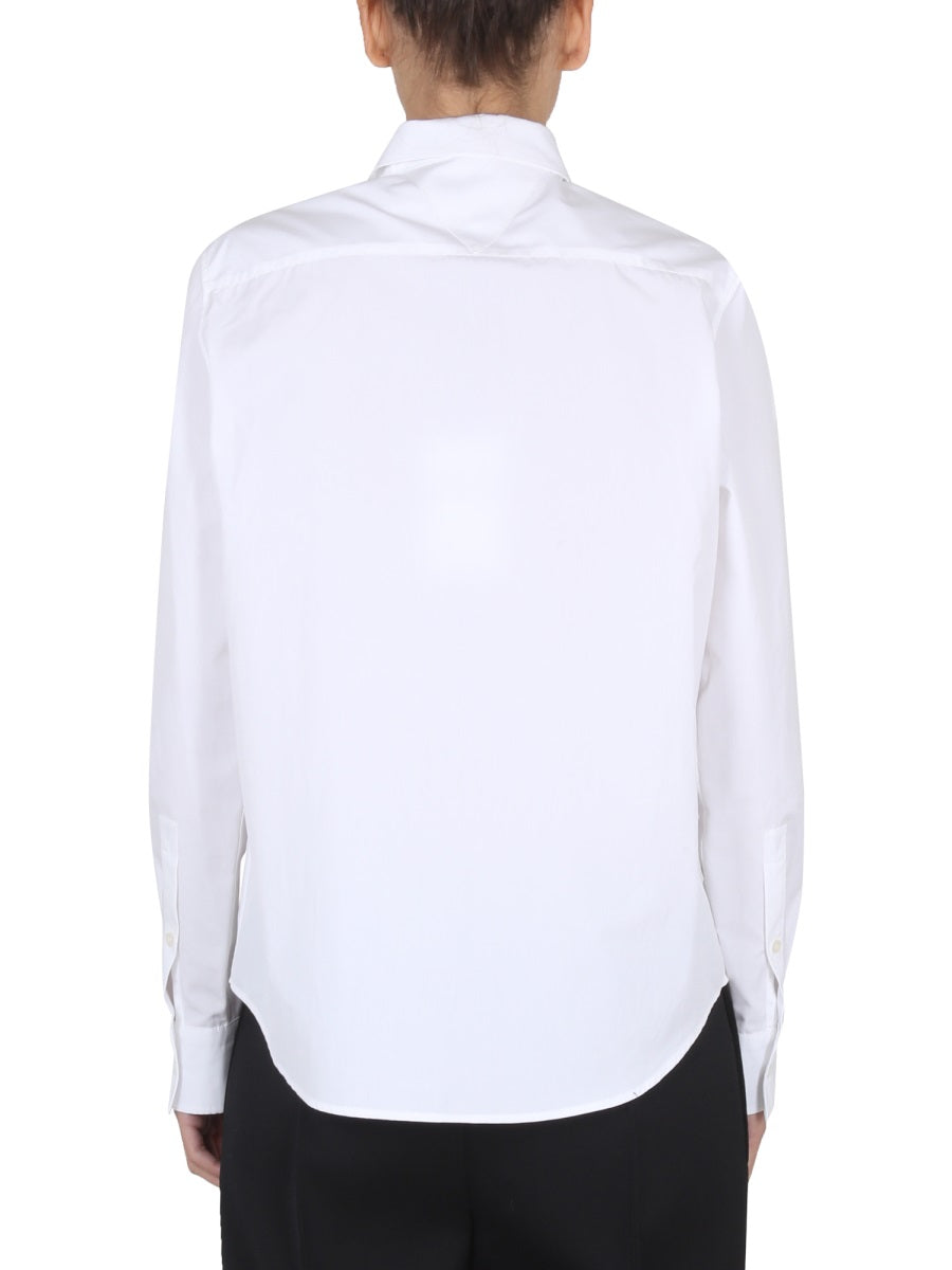 Pointed Collar Tailored Shirt