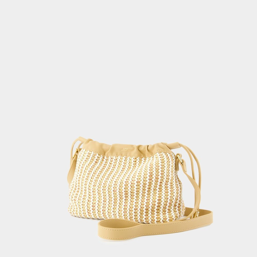 Ninon Mini Crossbody - Synthetic - Beige