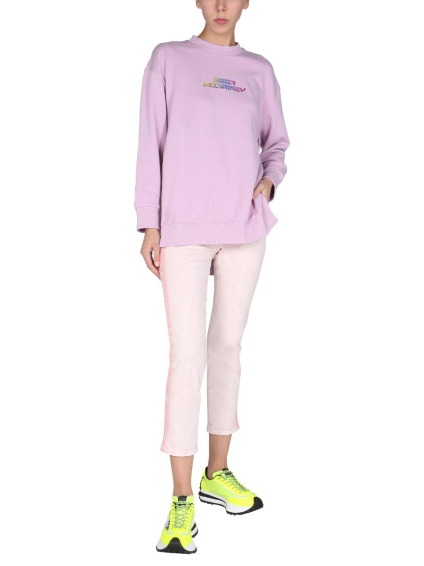 Cropped Slim-Fit Denim Jeans