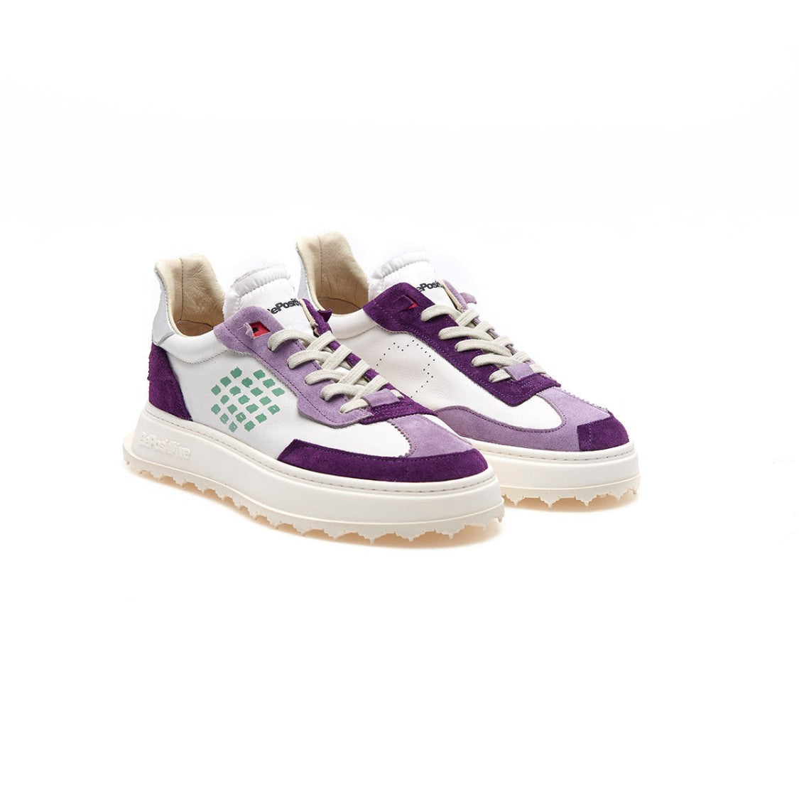 Cuprace Wing - Leather + Suede Sneakers