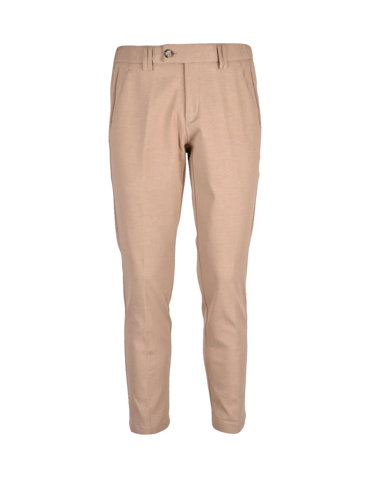 Tailored Beige Trousers with Clean Minimalist Design