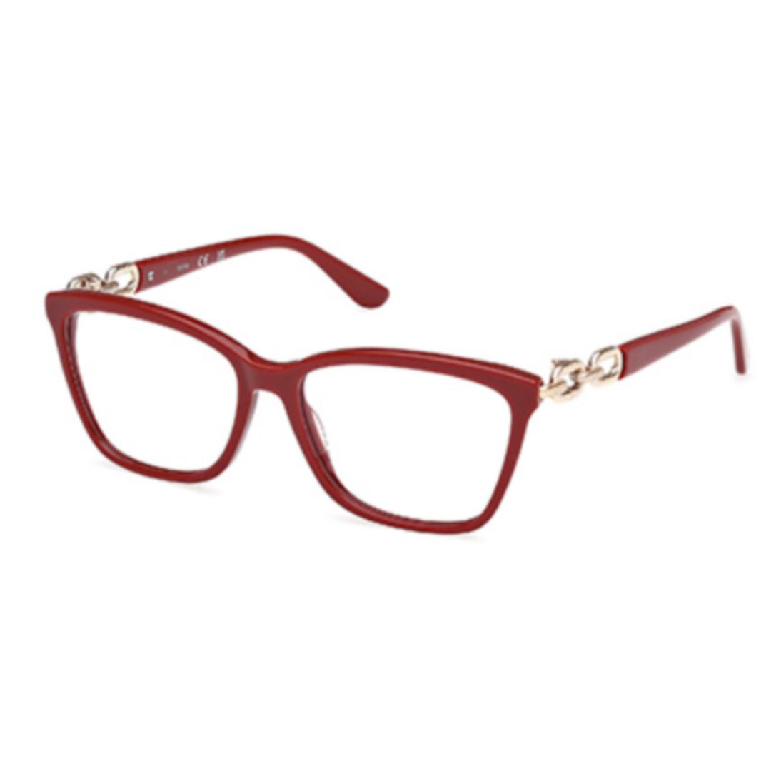 Gu50181 Bold Rectangular Acetate Eyeglasses