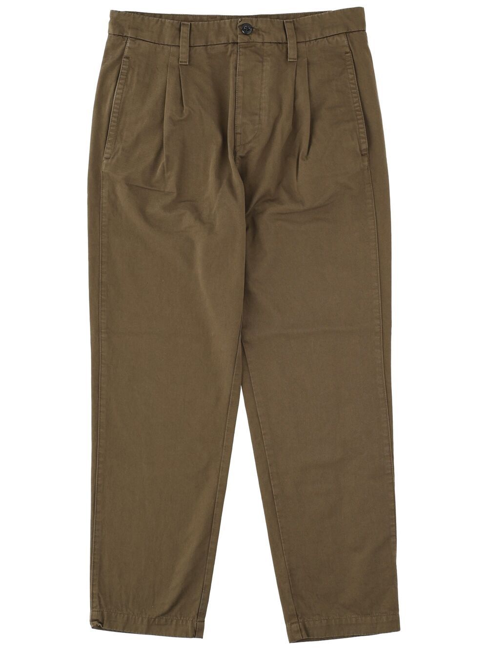 Loose Fit Olive Green Chinos