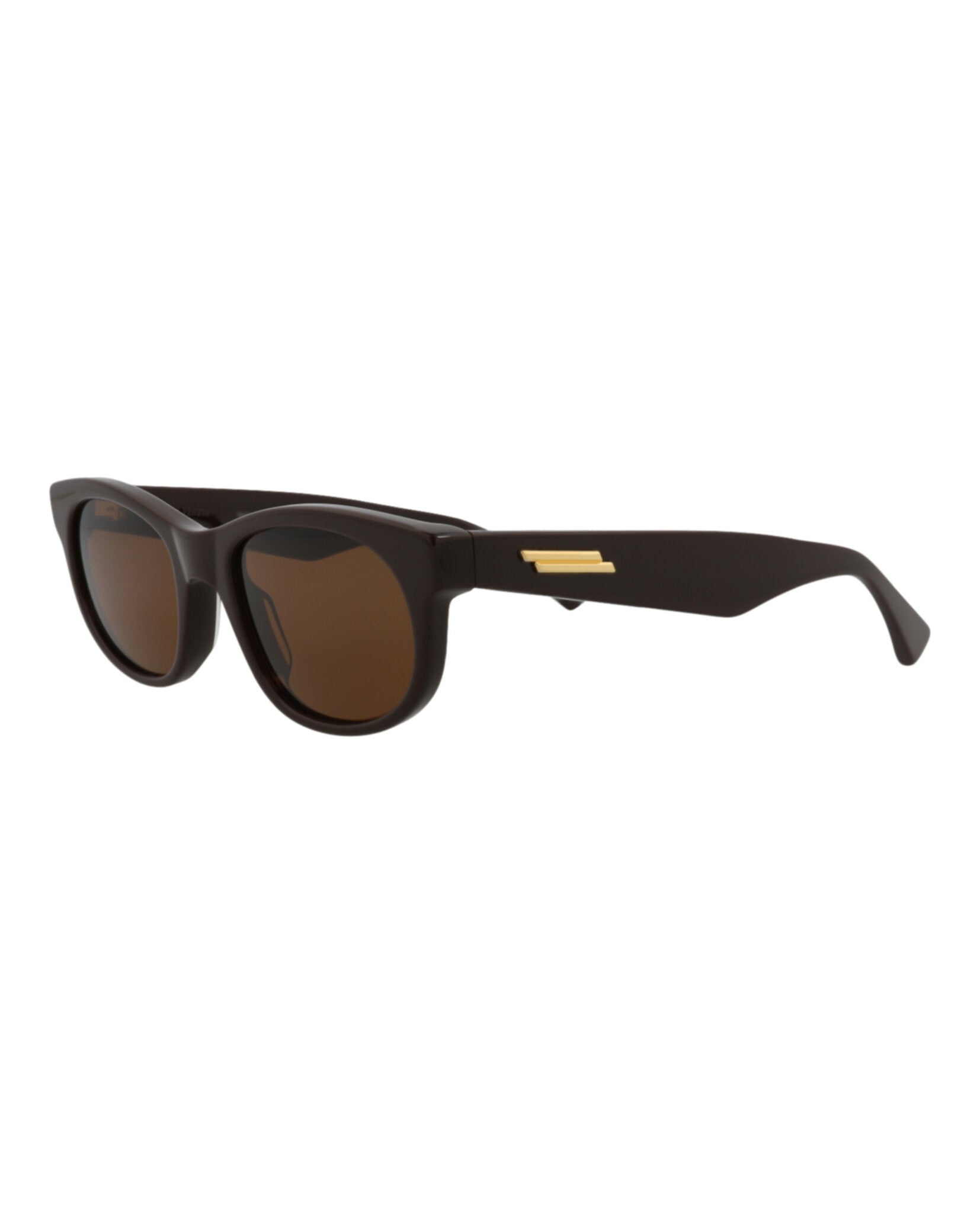 Round-Frame Acetate Sunglasses