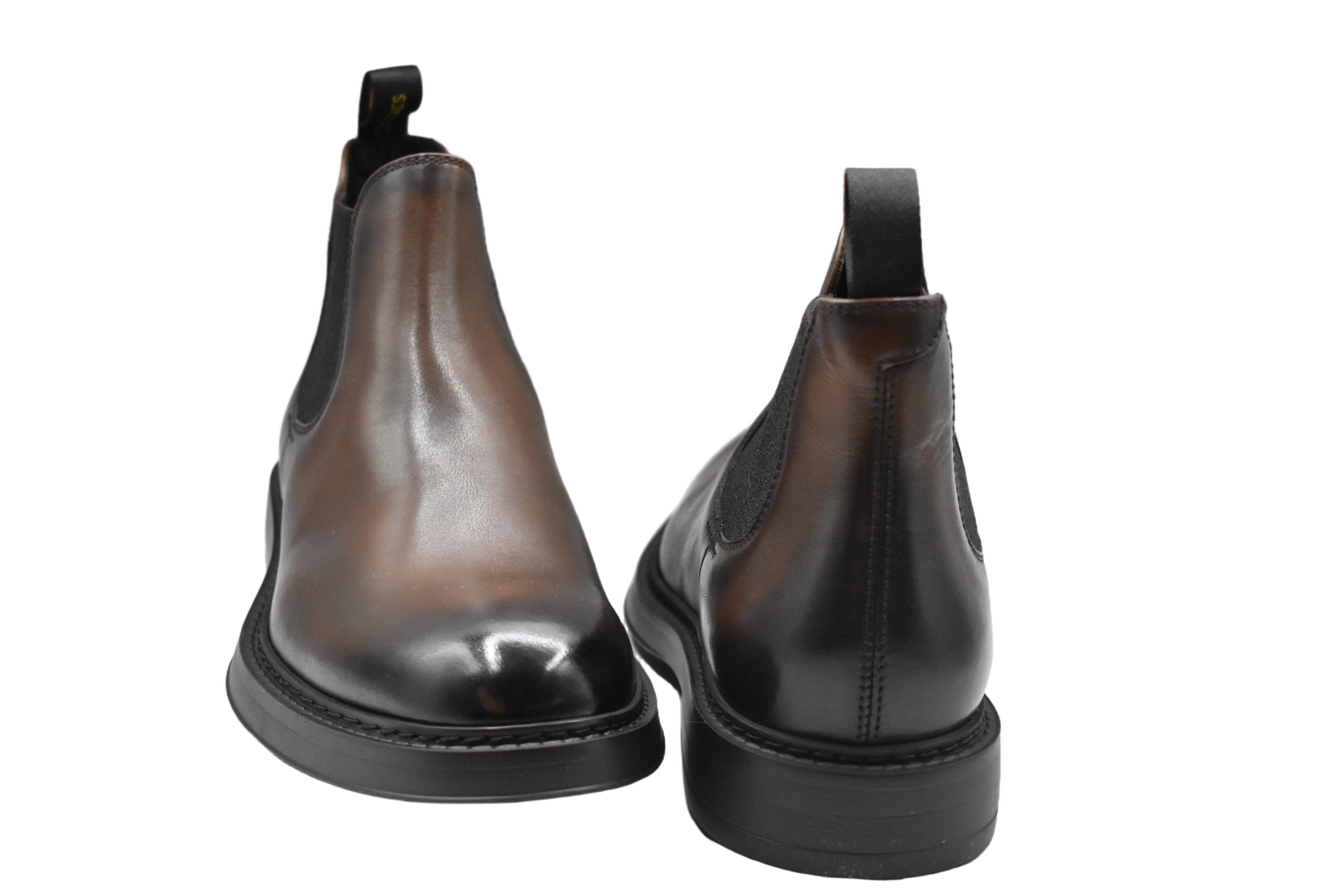 Brown Leather Ankle Boots