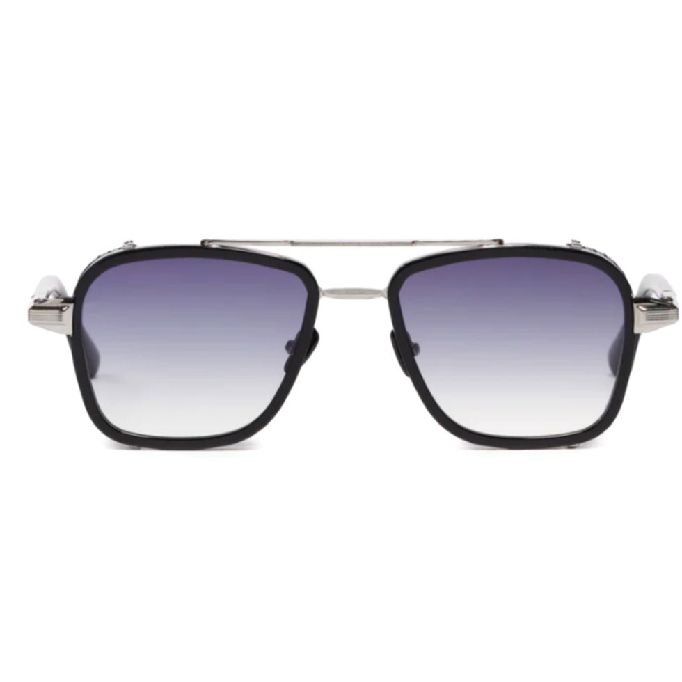 Bold Square Frame Sunglasses With Gradient Lenses