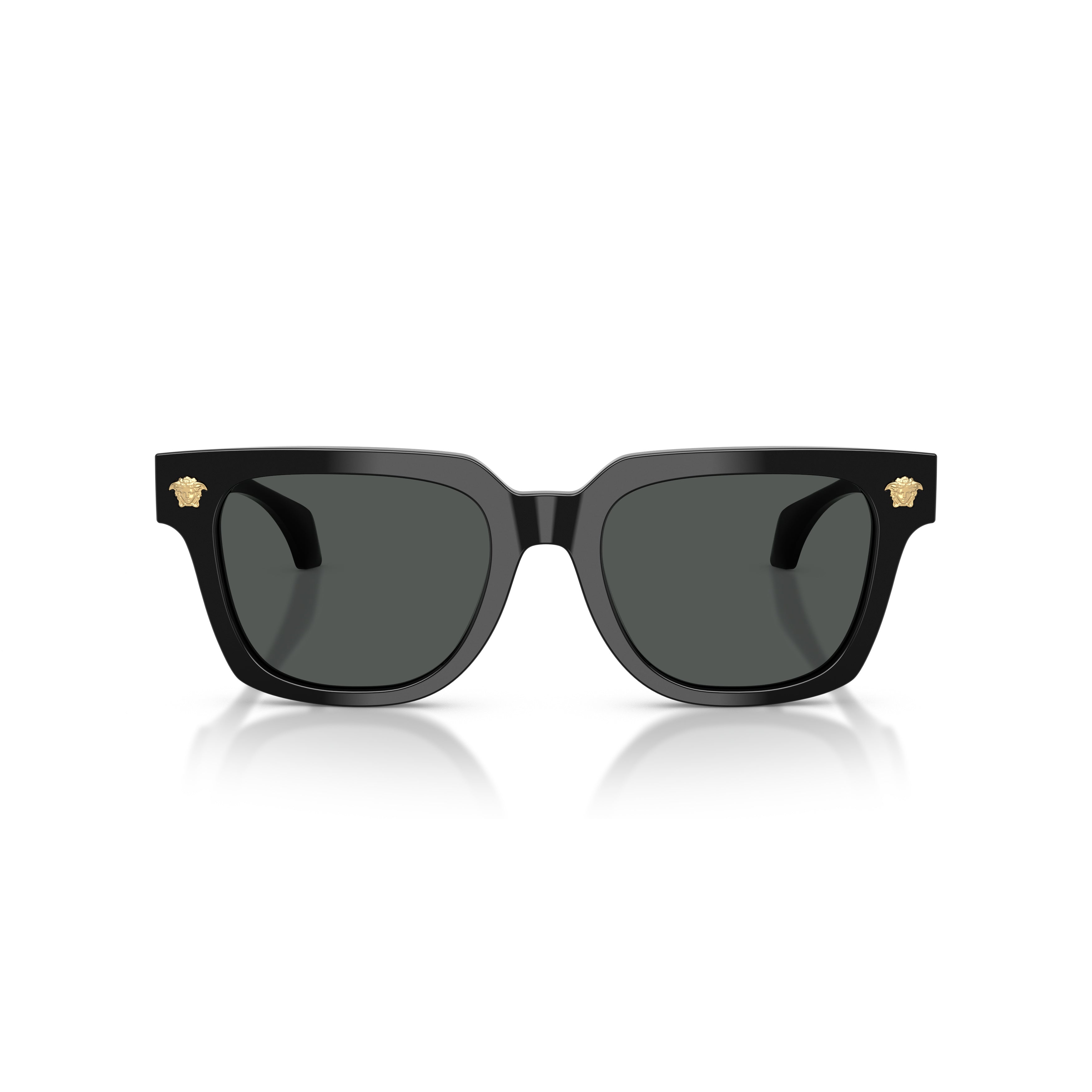 0ve4510u Rectangular Black Acetate Sunglasses