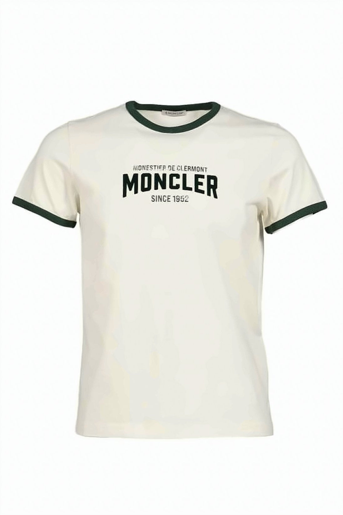 Cropped White T-Shirt with Bold Lettering