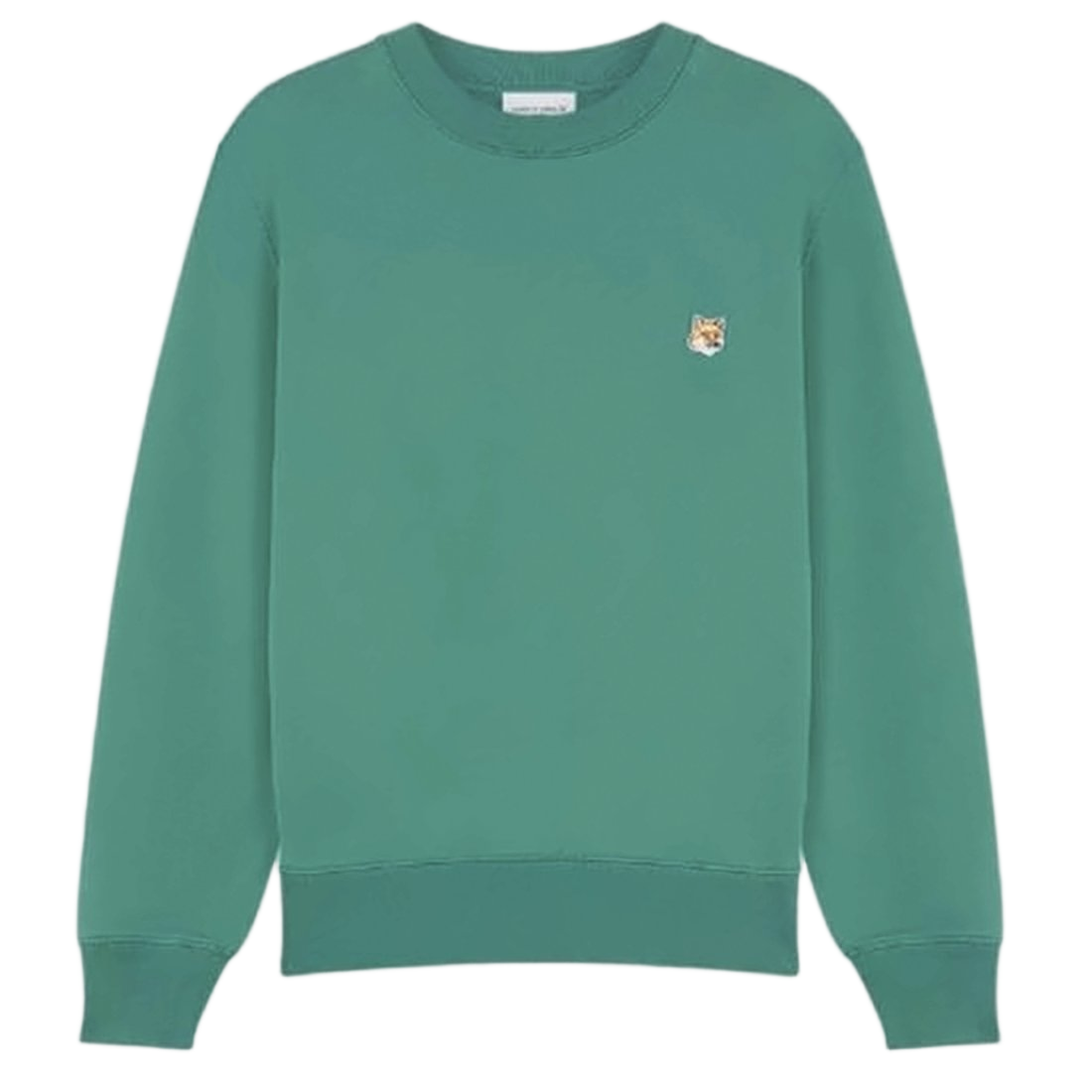 Long-Sleeve Crewneck Sweatshirt With Embroidered Logo