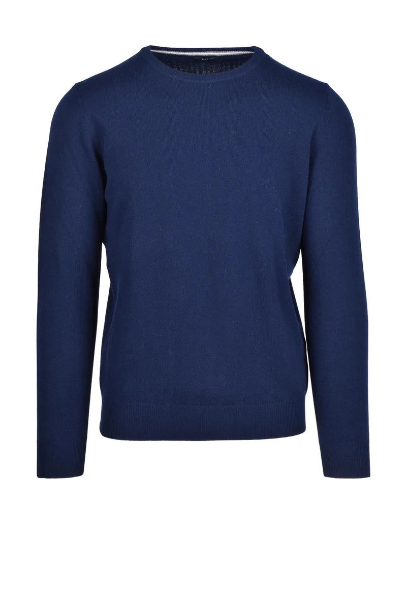 Crew Neck Sweater - Blue