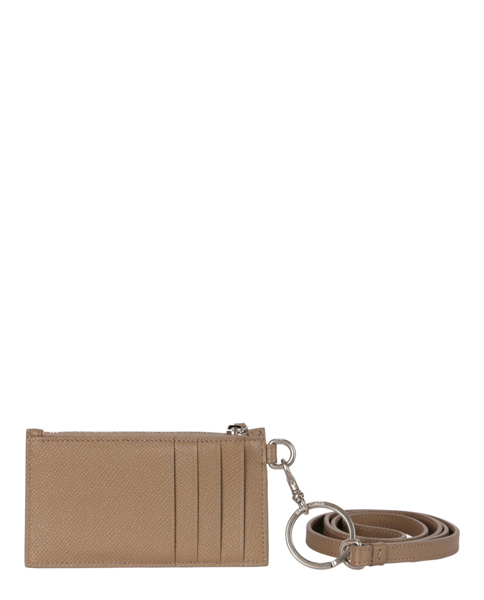 Cash Coin And Card Case With Strap