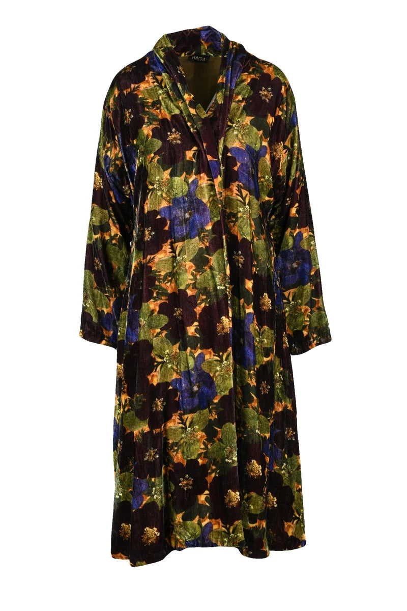 Velvet Overcoat Open - Multicolor