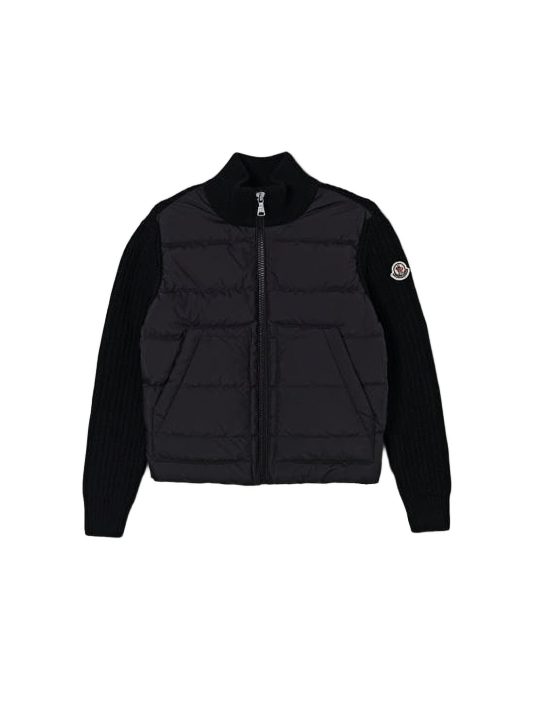 Moncler Quilted Padded Jacket with High Collar