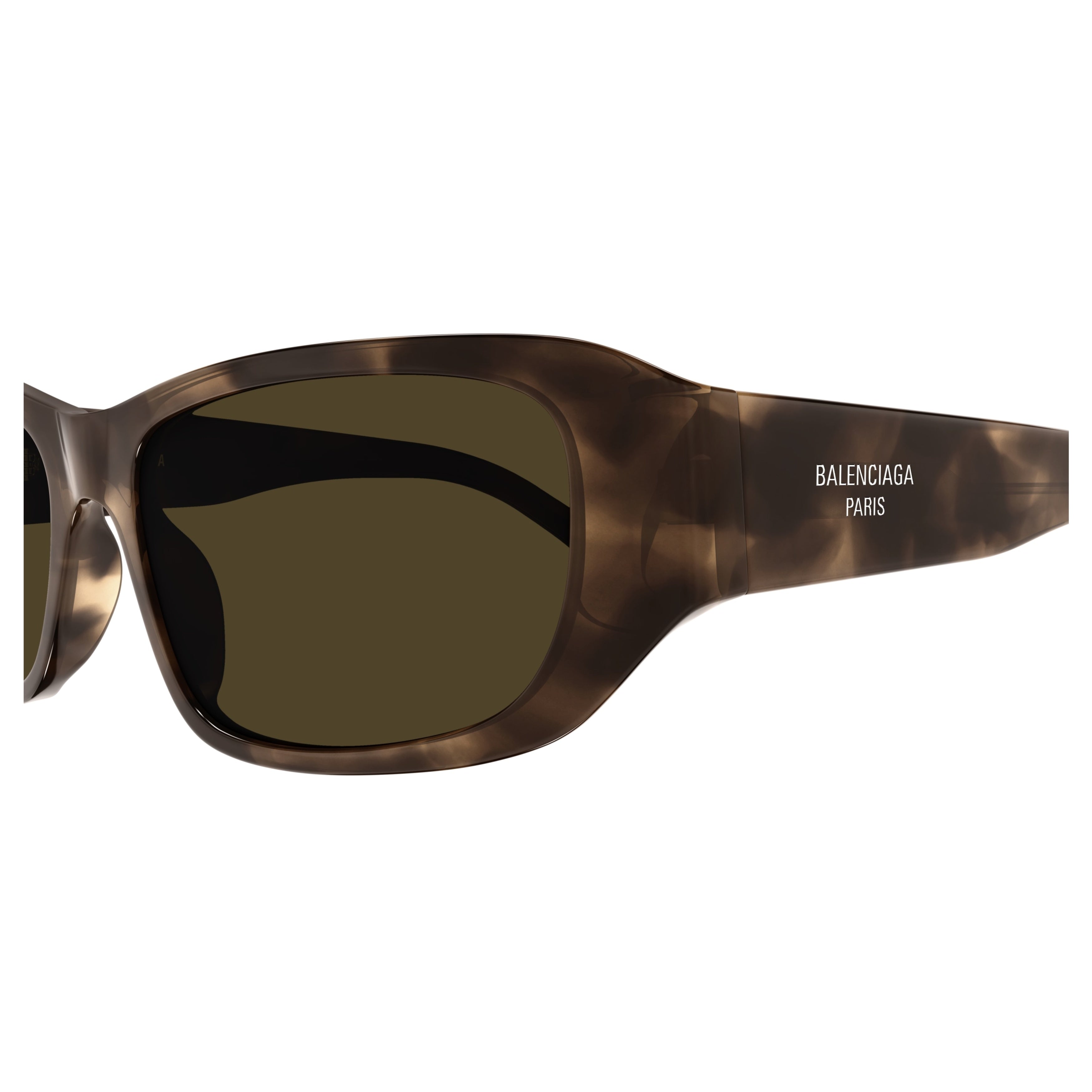 Bb0365s Rectangular Tortoiseshell Sunglasses