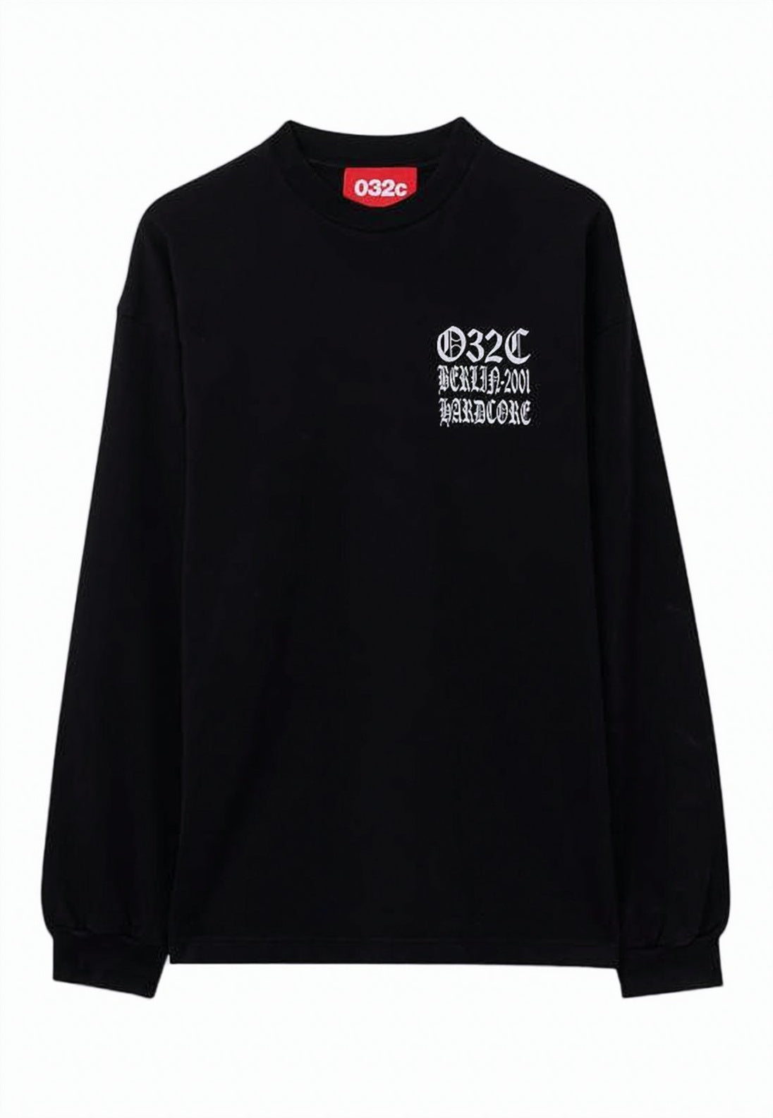 Relaxed Fit Long-Sleeve Crew Neck Shirt