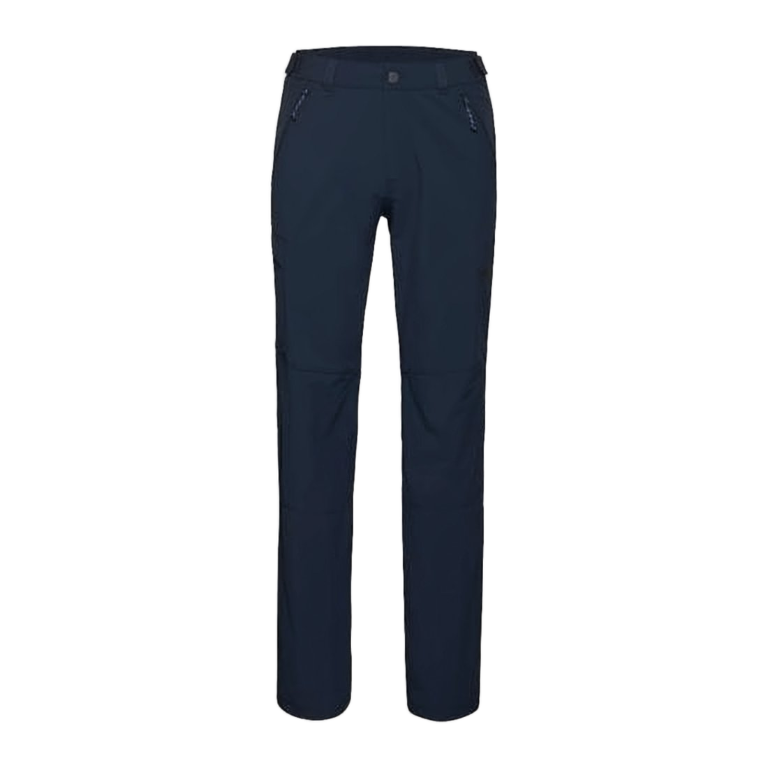 Straight-Fit Pants with Adjustable Waistband