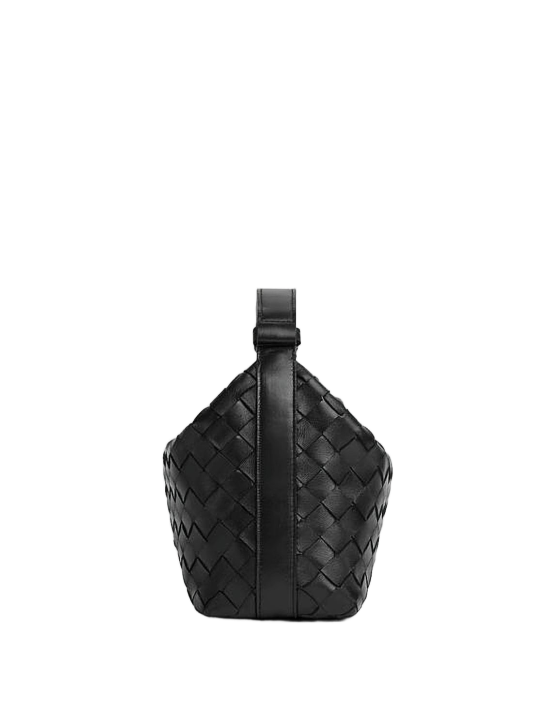Woven Leather Shoulder Bag