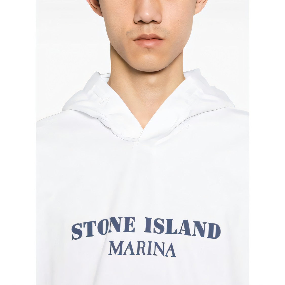 White Hooded Sweatshirt