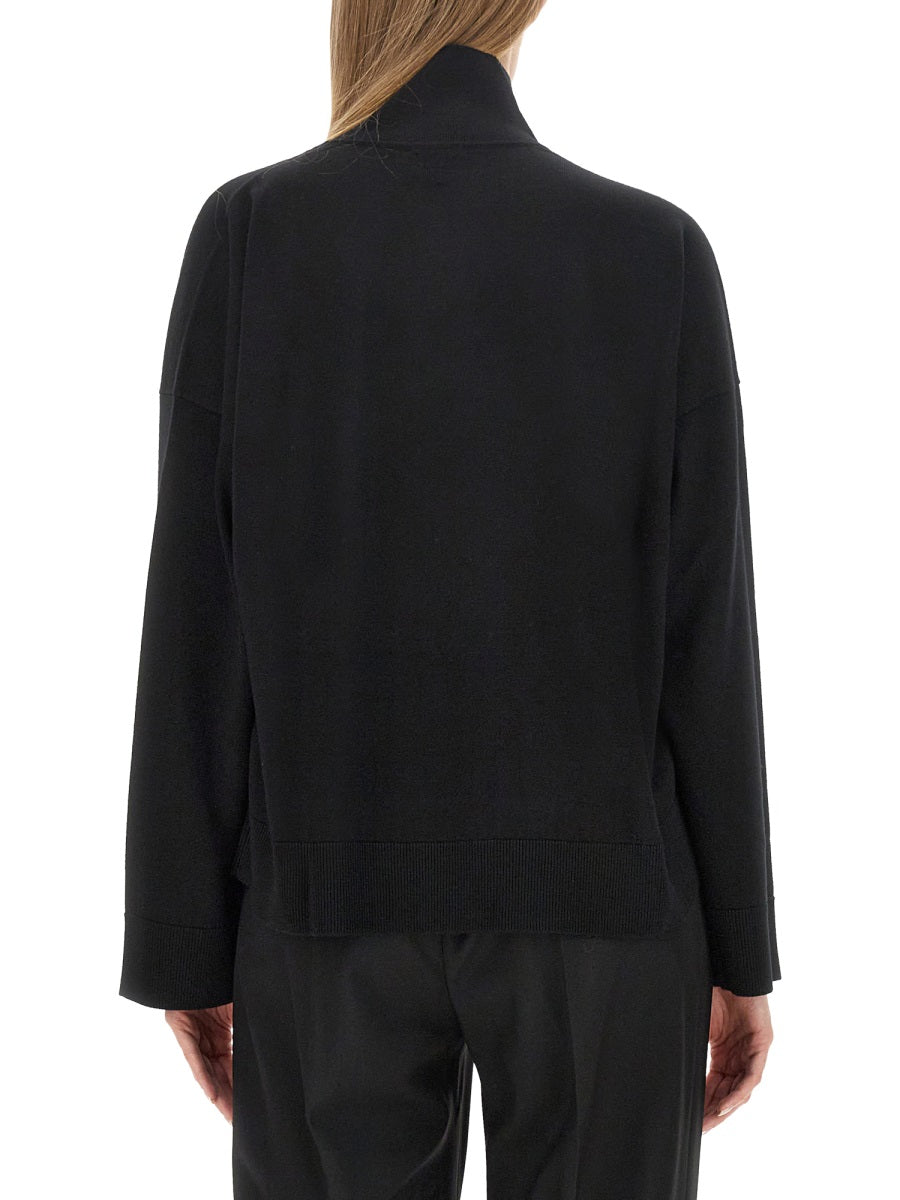 Refined Turtleneck Sweater in Soft Wool Blend
