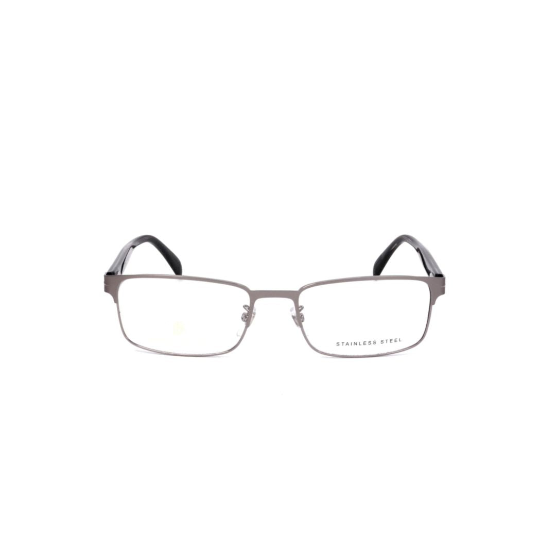 Db 1069 Rectangular Grey Metal Eyeglasses