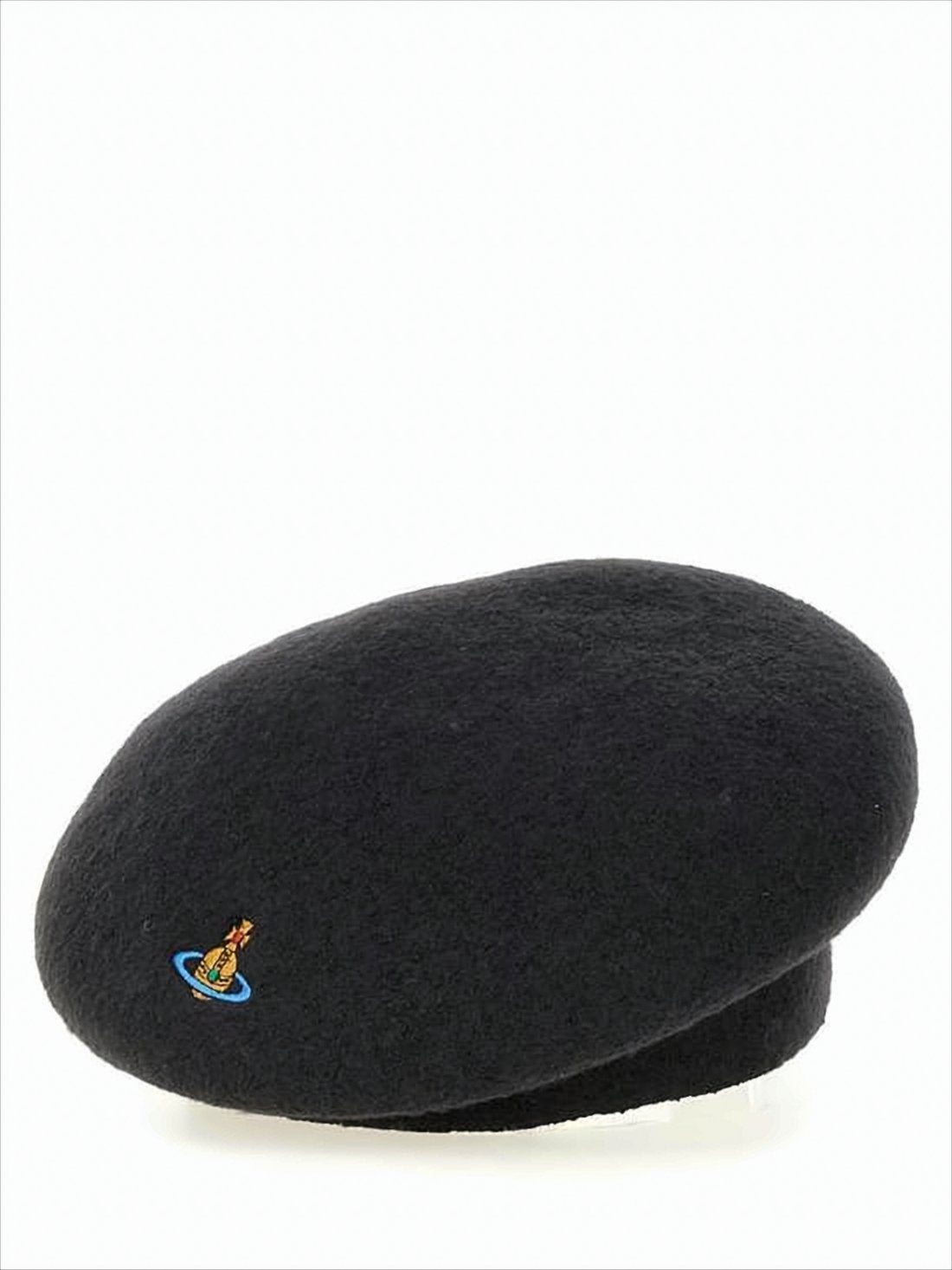 Classic Black Wool Beret