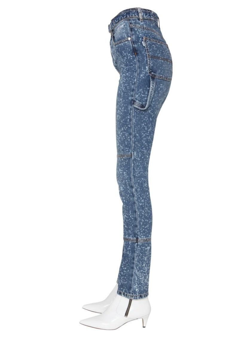 High-Waisted Skinny Fit Jeans