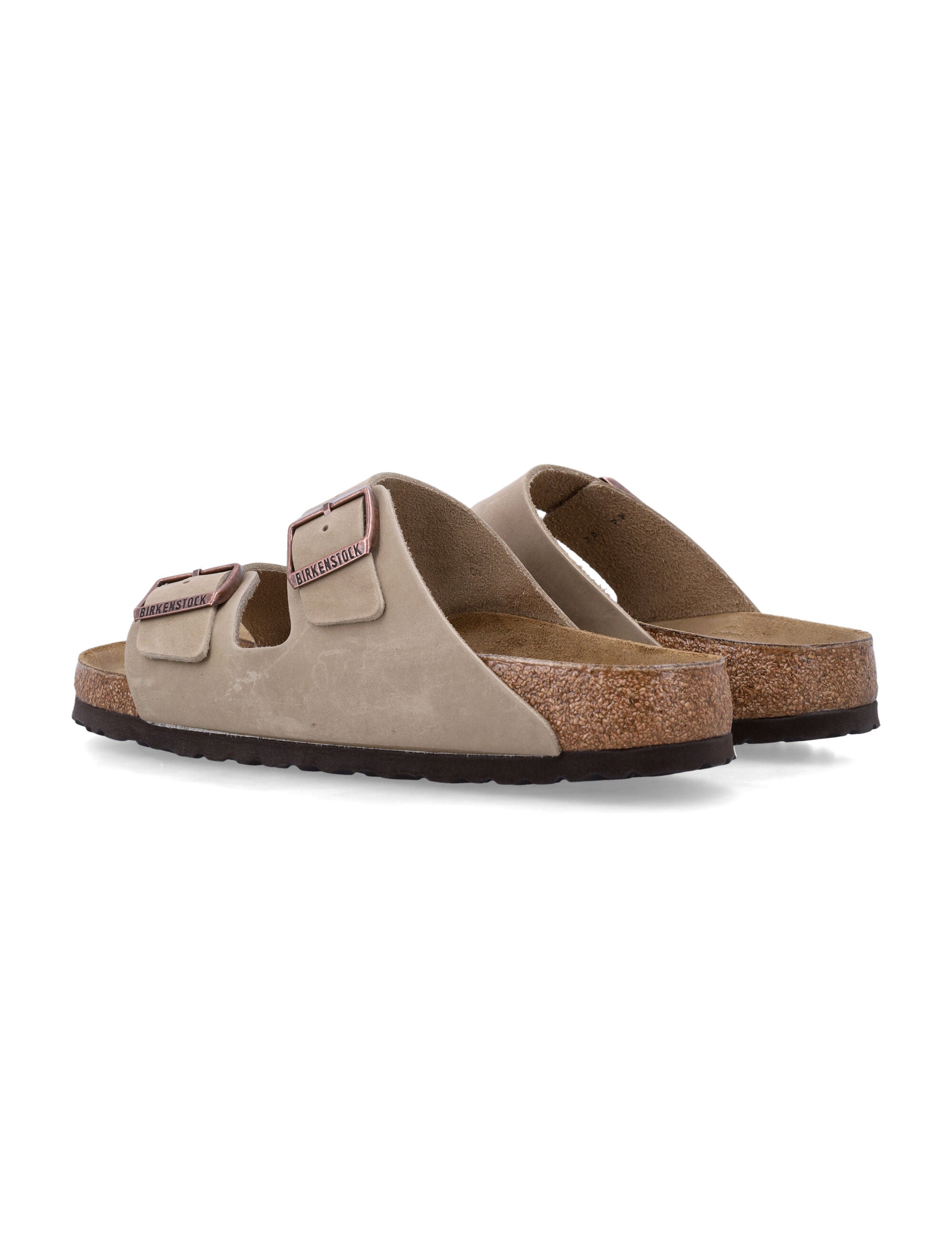Tabacco Brown Arizona Oiled Leather Sandals