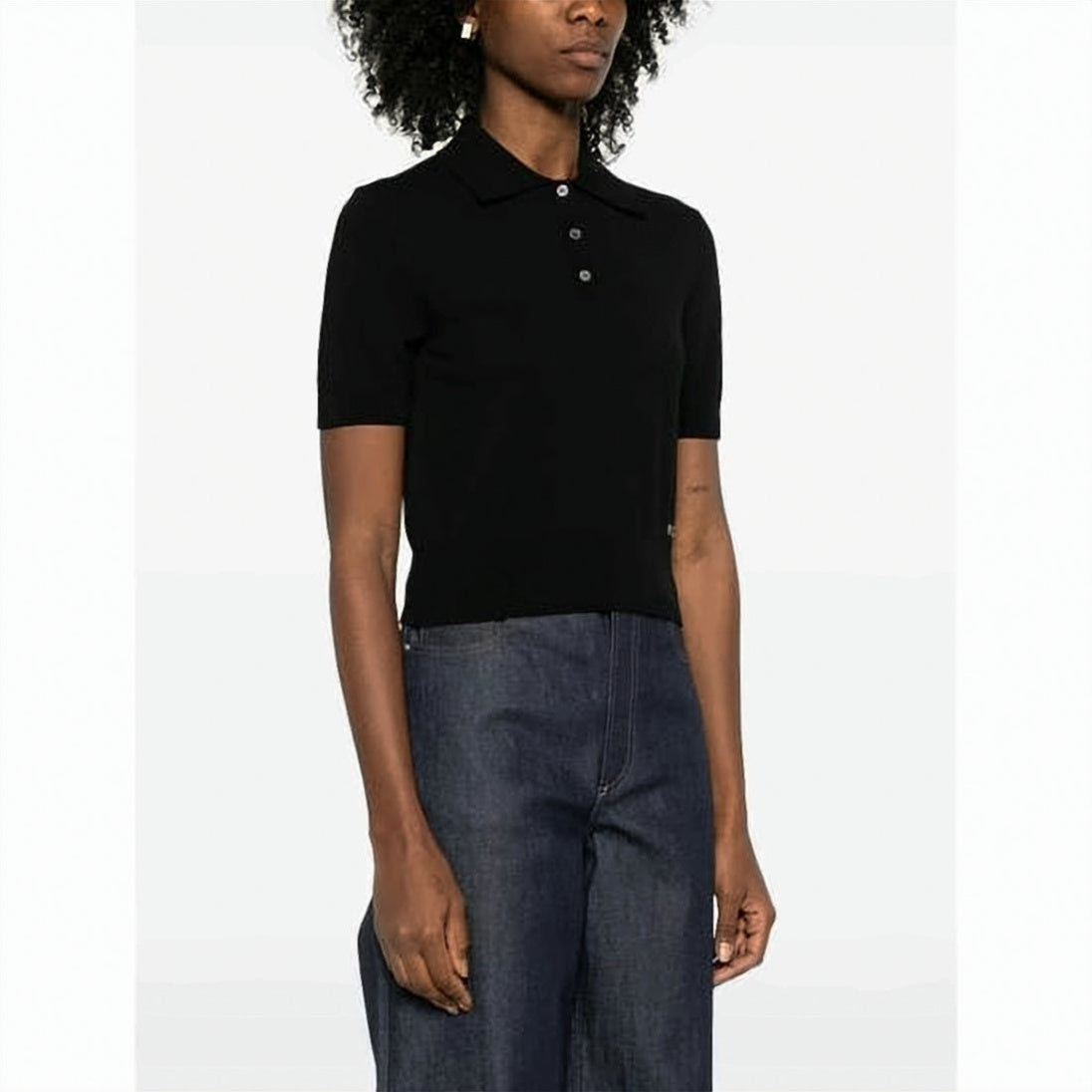 Fitted Short-Sleeved Polo Shirt