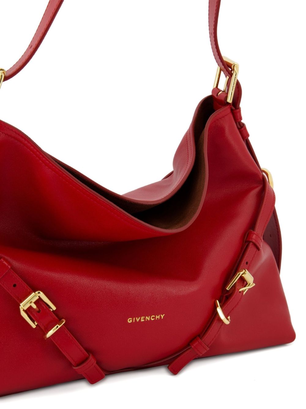 Smooth Red Leather Bag