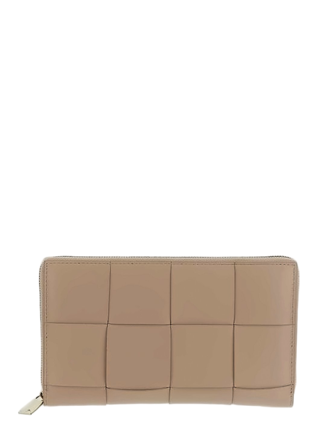 Woven Lambskin Long Wallet