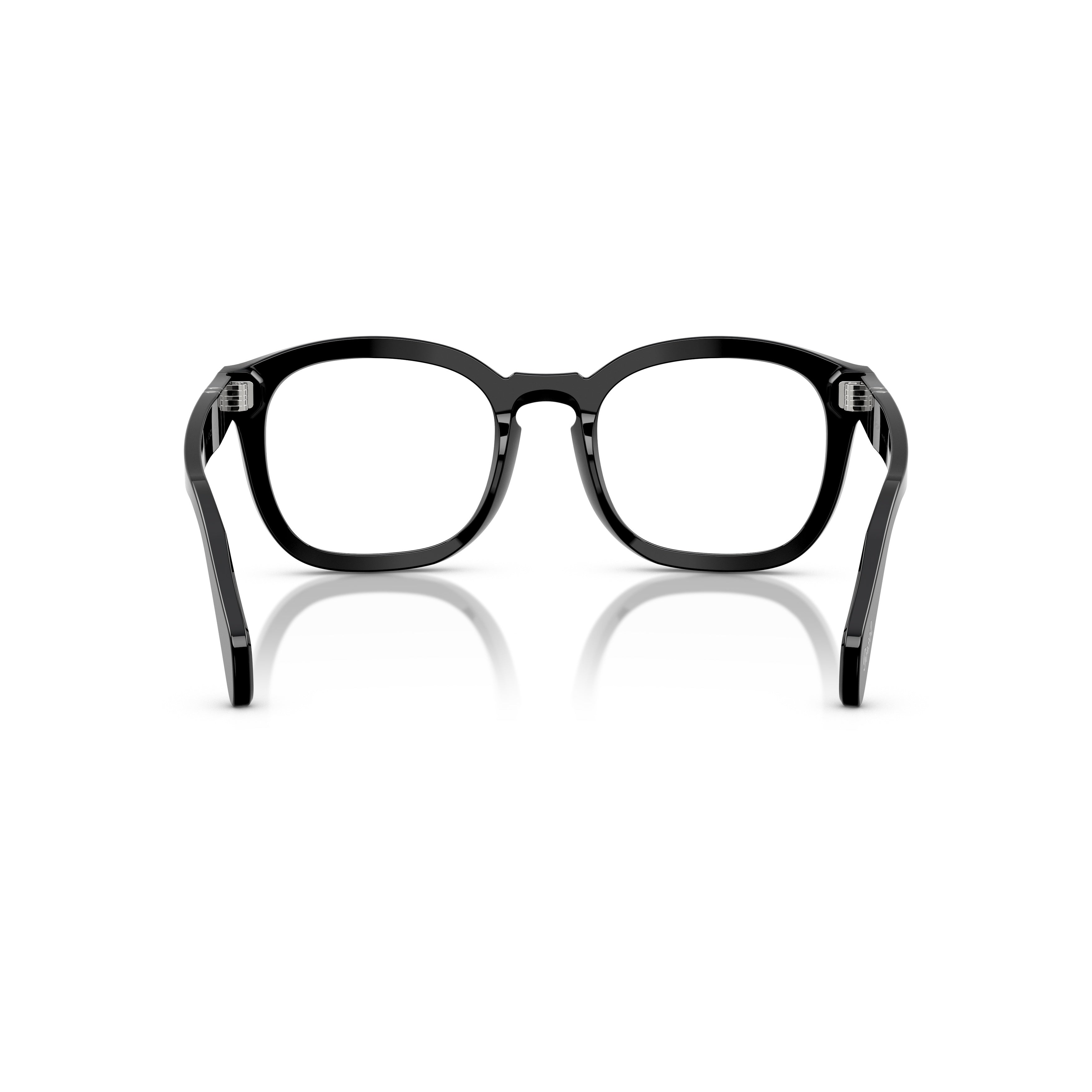 0po0082v Square Frame Eyeglasses with Keyhole Bridge