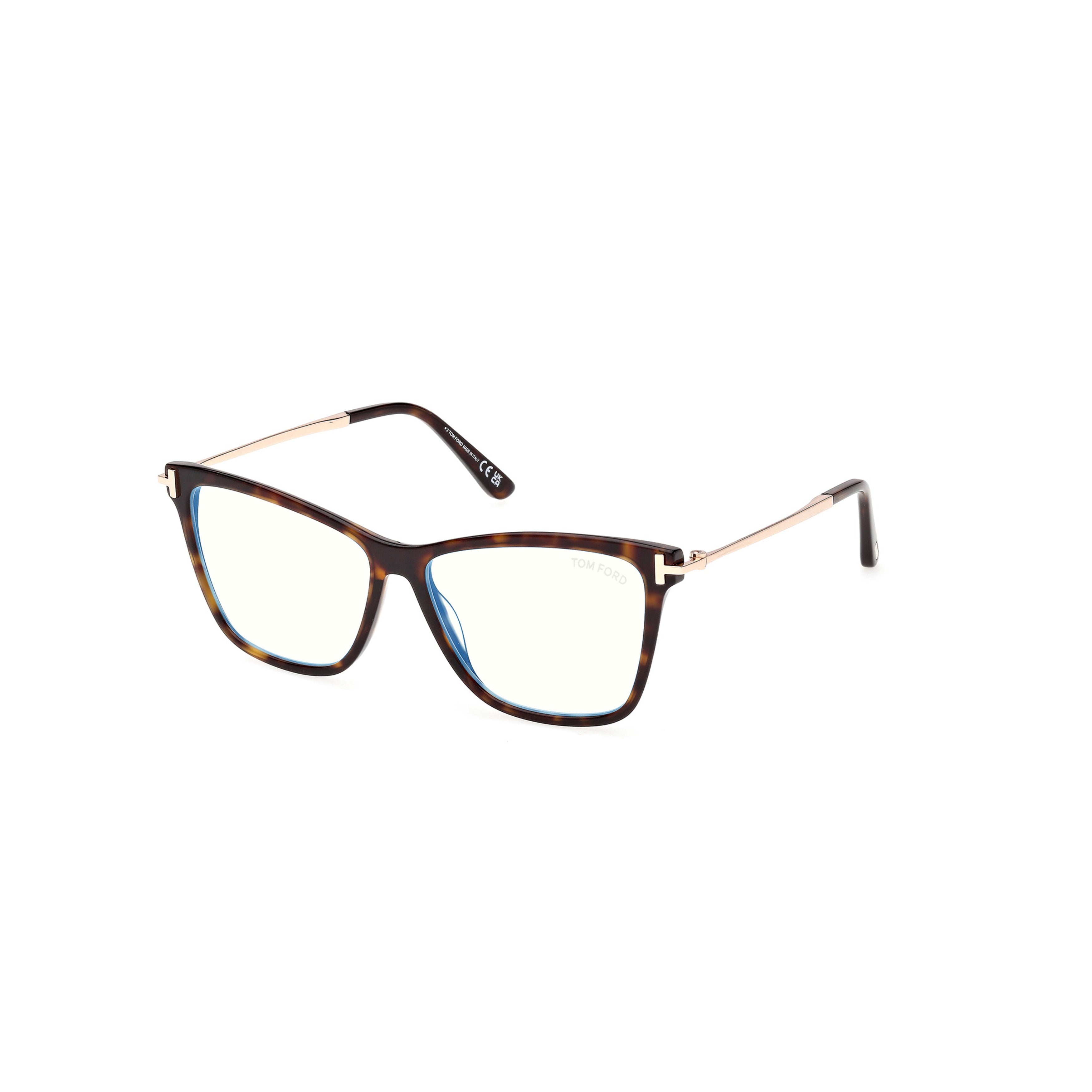 Ft6097-B Classic Tortoiseshell Acetate Eyeglasses