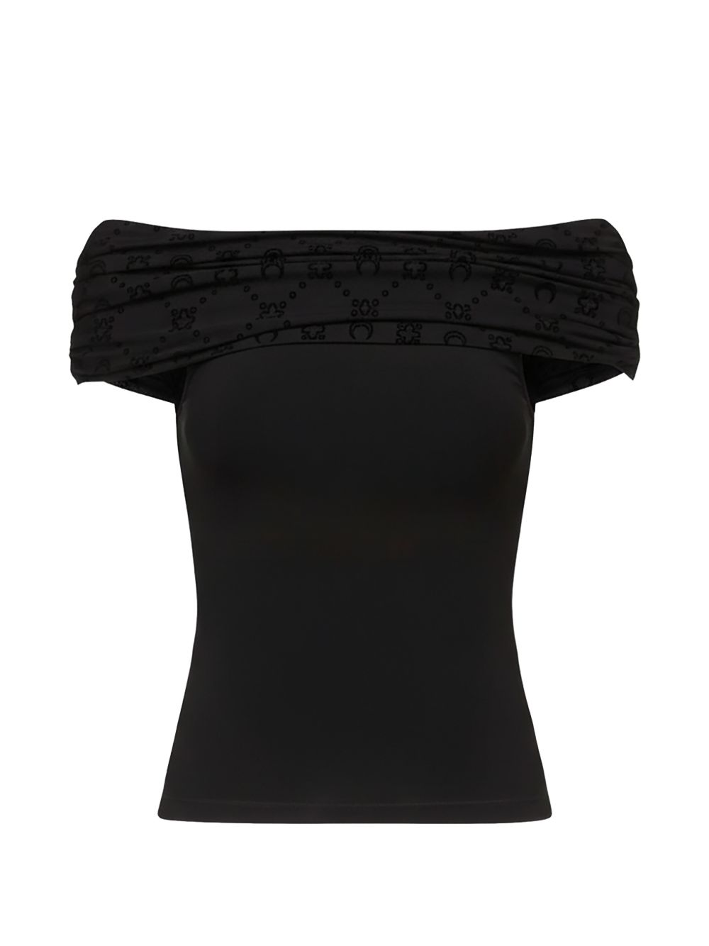 Draped Off-Shoulder Blouse