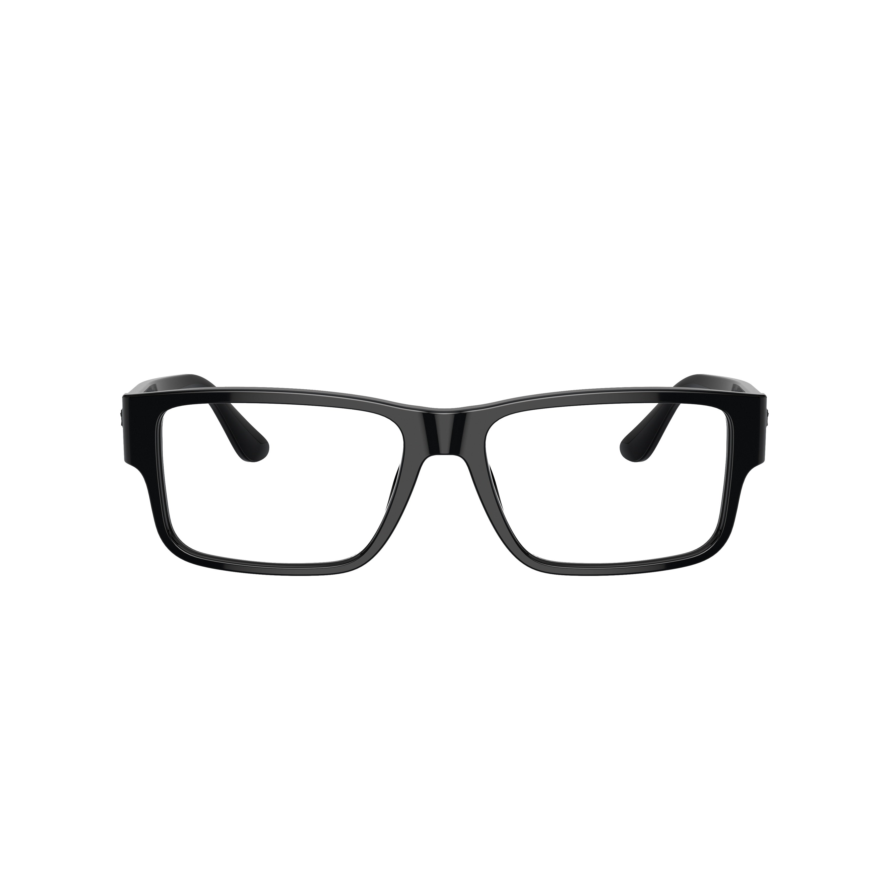 0ve3342 Rectangular Black Acetate Eyeglasses