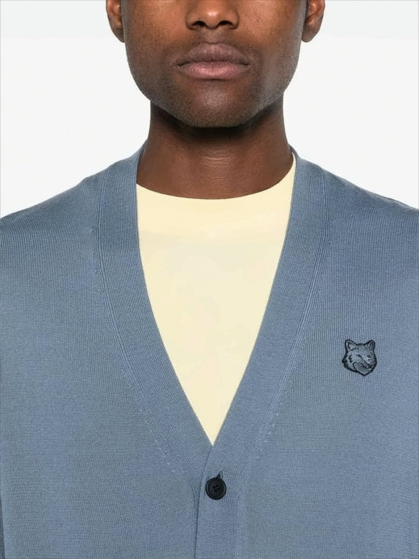 Relaxed-Fit Wool Cardigan