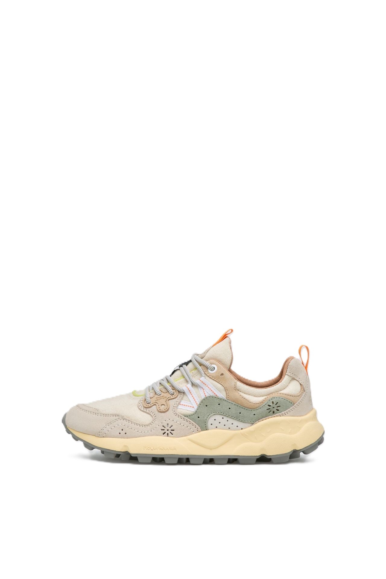 Layered Design Sneakers with Textured Sole