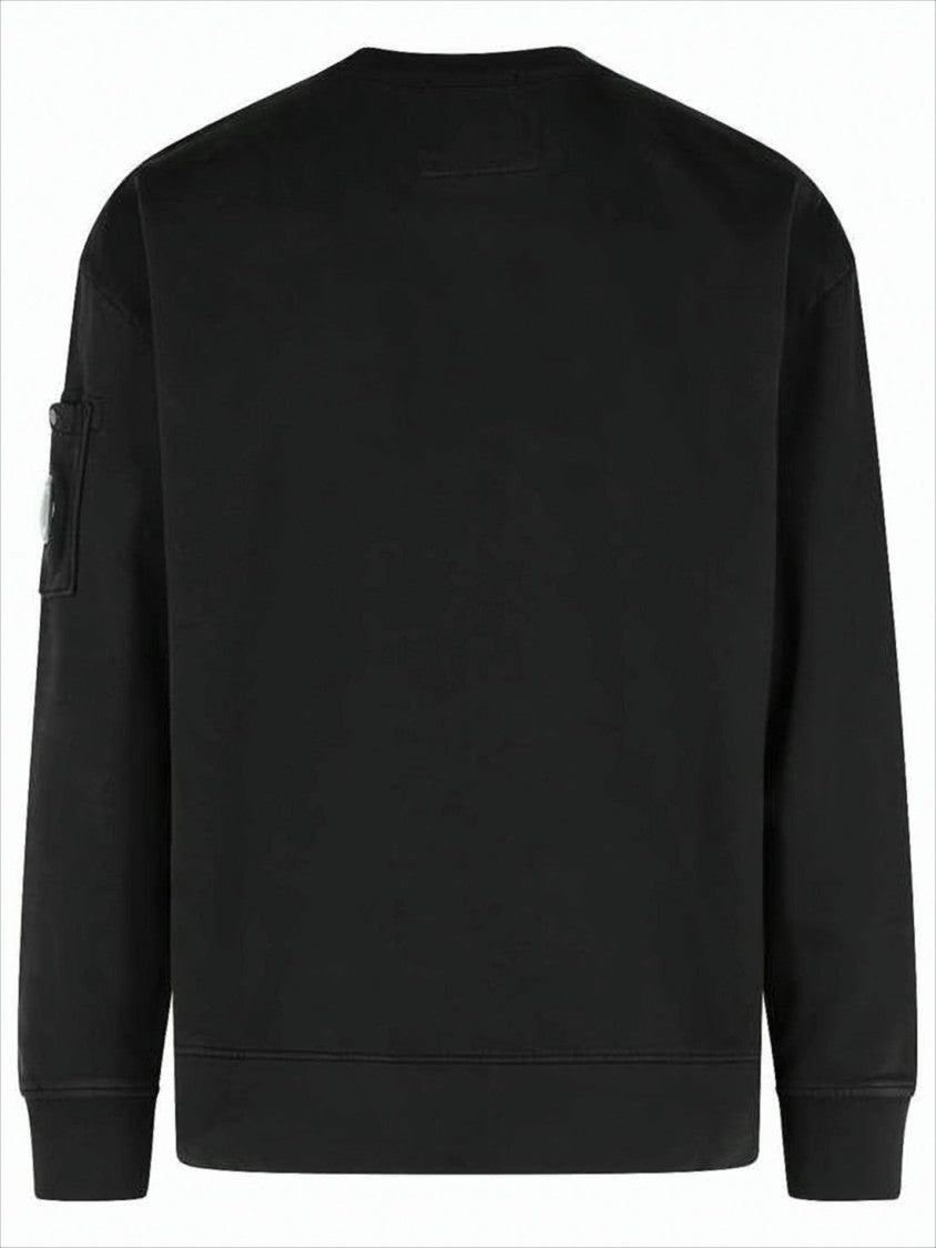 Relaxed Fit Long-Sleeve Cotton Sweatshirt