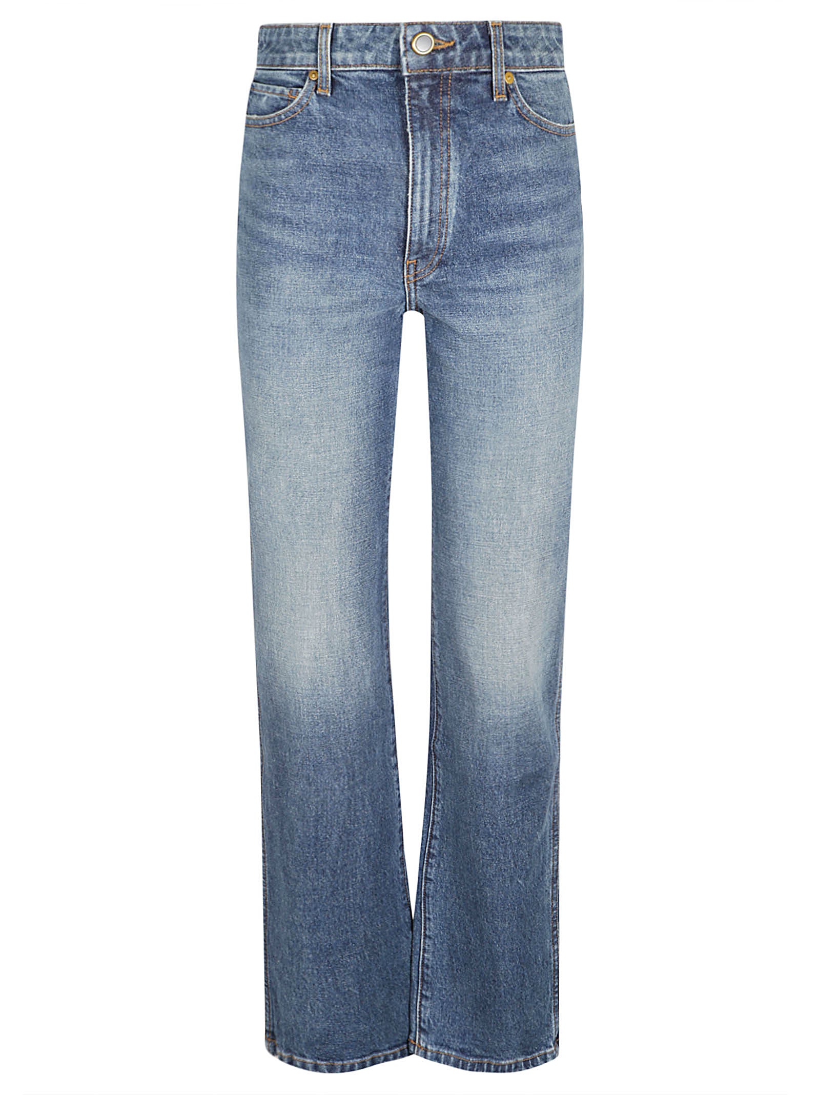 Blue Cotton Jeans