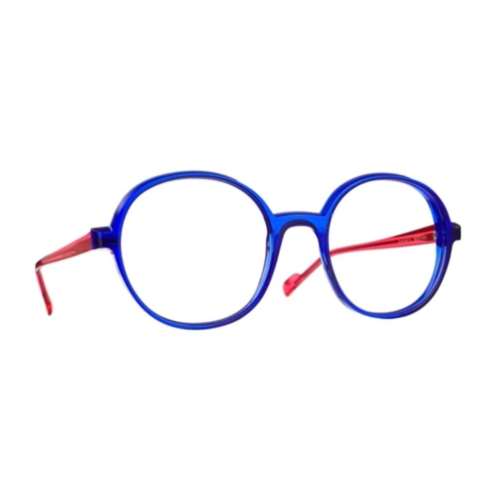 Caroline Abram Bisou Transparent Blue Acetate Eyeglasses