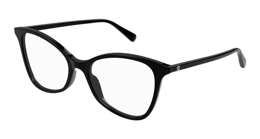 Eyeglasses GG1360O 001 black black transparent 53/17/140