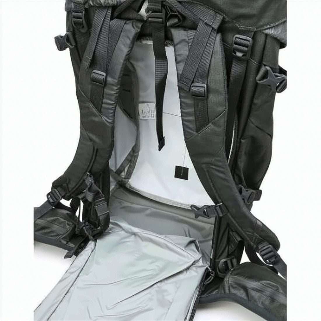 Durable Black Backpack with Adjustable Straps