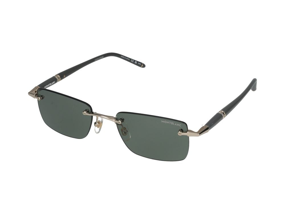 Sunglasses Montblanc MB0344S 005 gold grey green 54/20/150