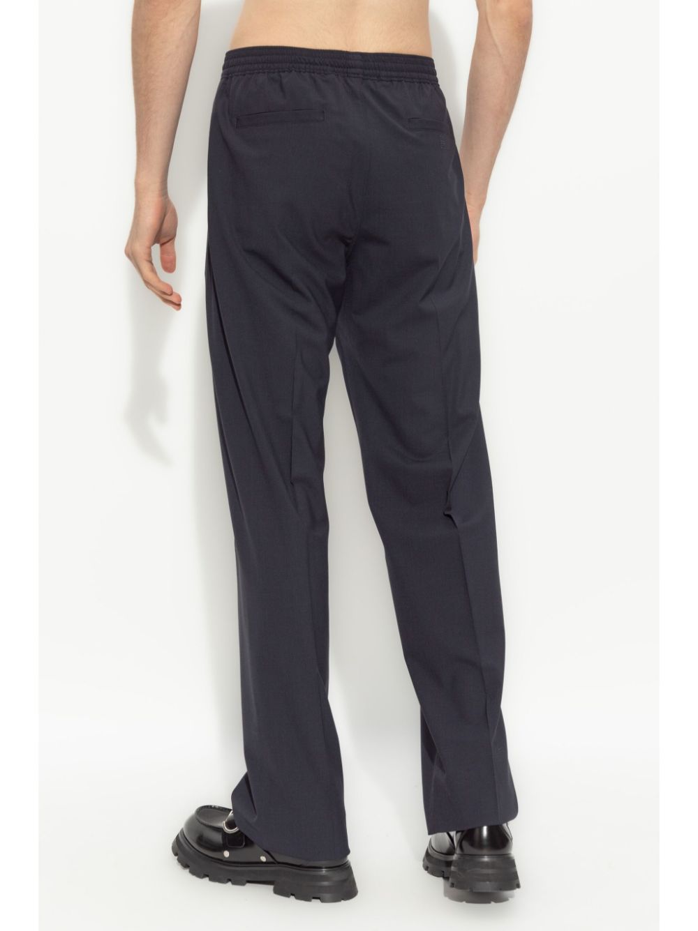 Wool Blend Trousers