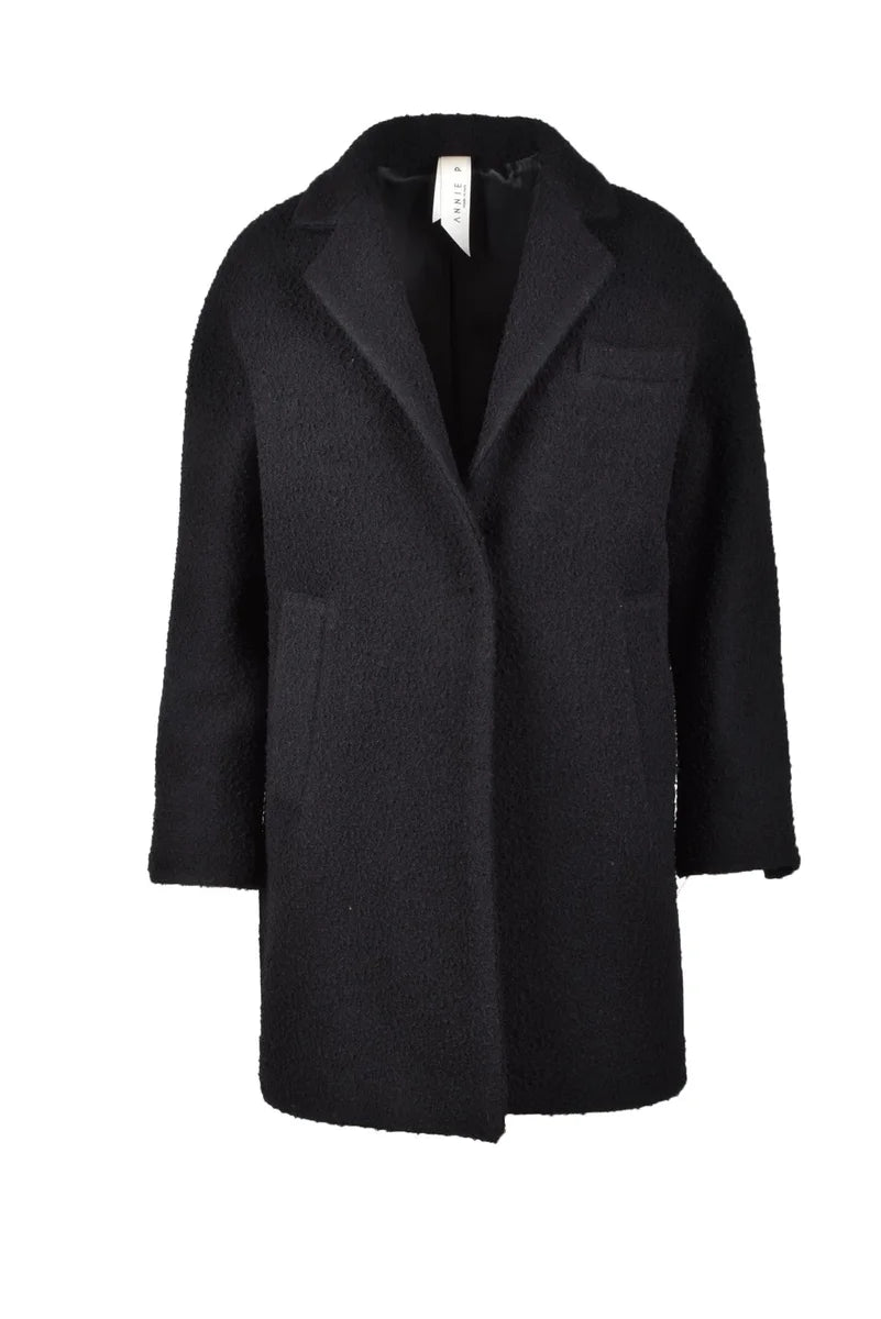 Wool Coat - Black