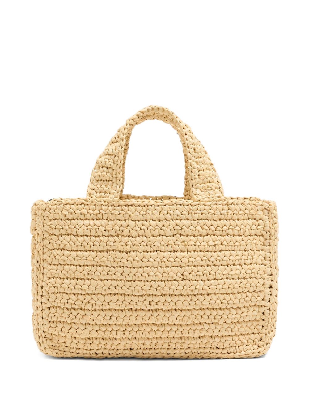 Structured Woven Handbag