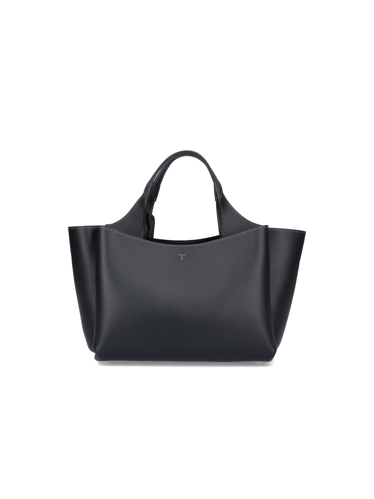 Mini Hammered Leather Tote Bag